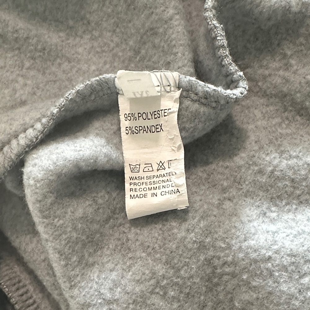 Gray Stars Hollow Graphic Hooded Sweatshirt - Picture 7 of 10